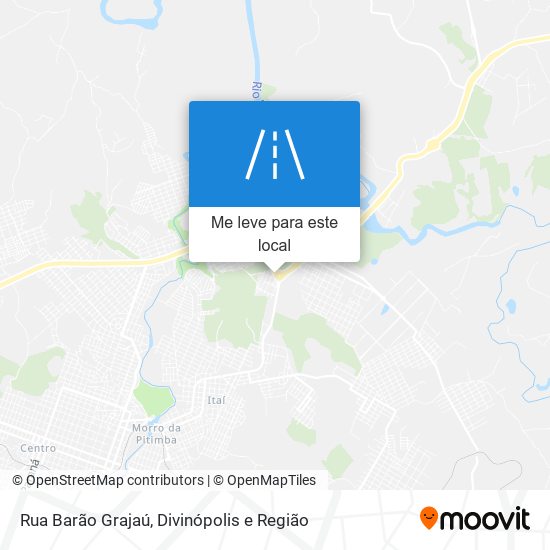 Rua Barão Grajaú mapa