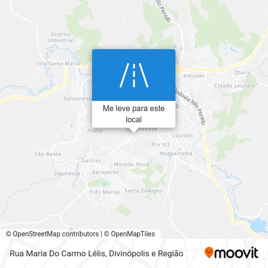 Rua Maria Do Carmo Lélis mapa