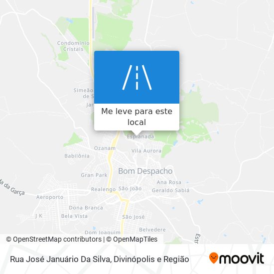 Rua José Januário Da Silva mapa