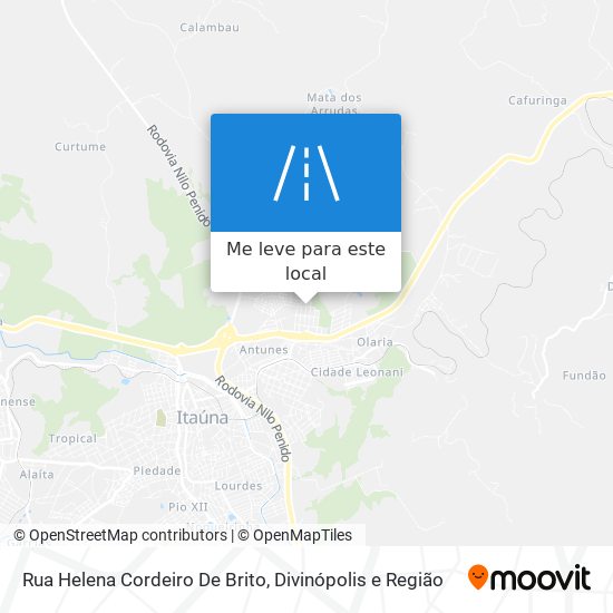 Rua Helena Cordeiro De Brito mapa