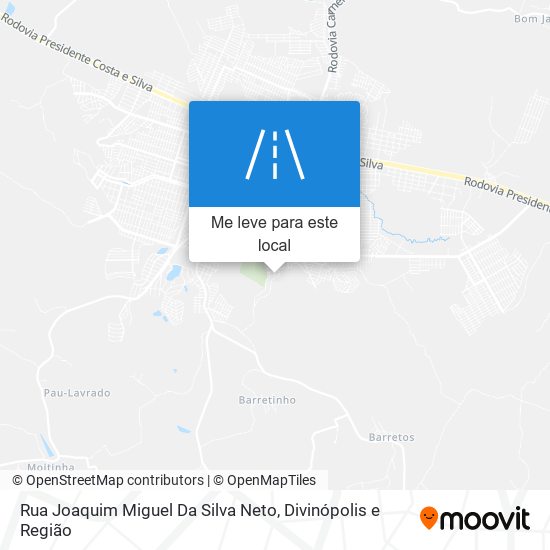 Rua Joaquim Miguel Da Silva Neto mapa