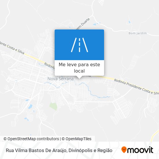 Rua Vilma Bastos De Araújo mapa