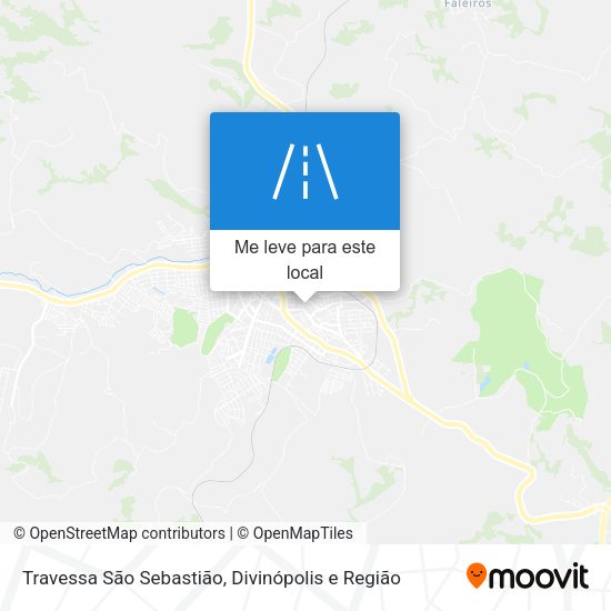Travessa São Sebastião mapa