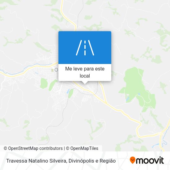 Travessa Natalino Silveira mapa