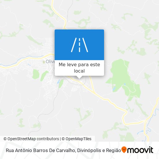 Rua Antônio Barros De Carvalho mapa
