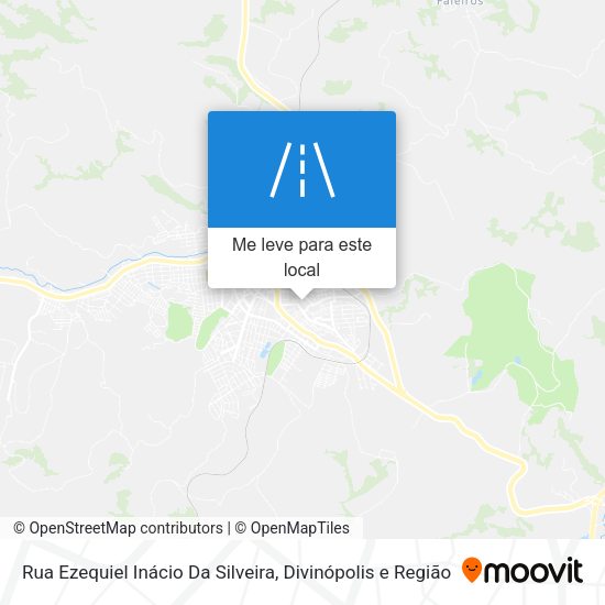 Rua Ezequiel Inácio Da Silveira mapa