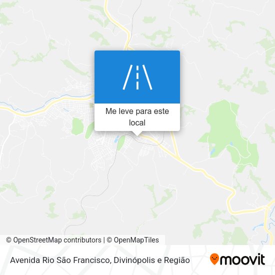 Avenida Rio São Francisco mapa