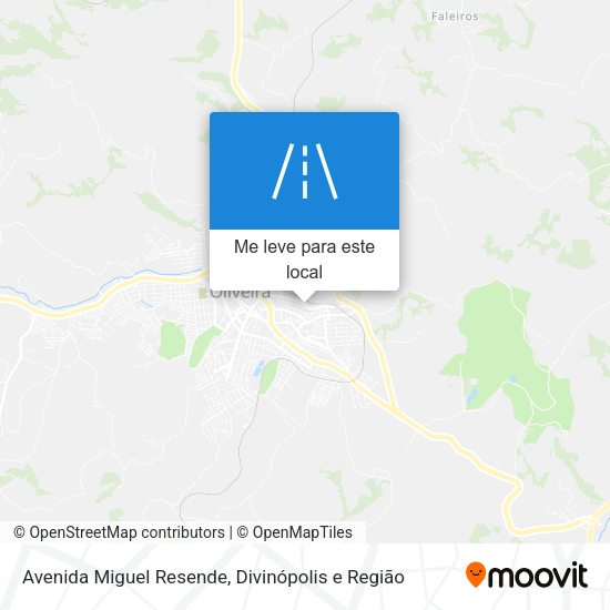 Avenida Miguel Resende mapa