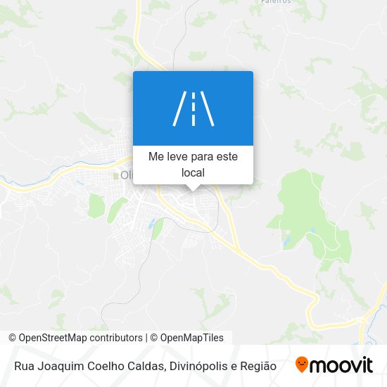 Rua Joaquim Coelho Caldas mapa
