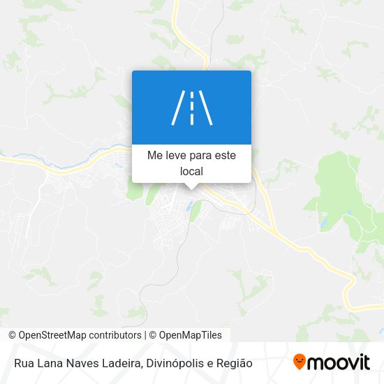 Rua Lana Naves Ladeira mapa