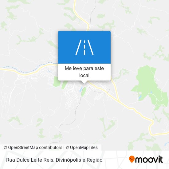 Rua Dulce Leite Reis mapa