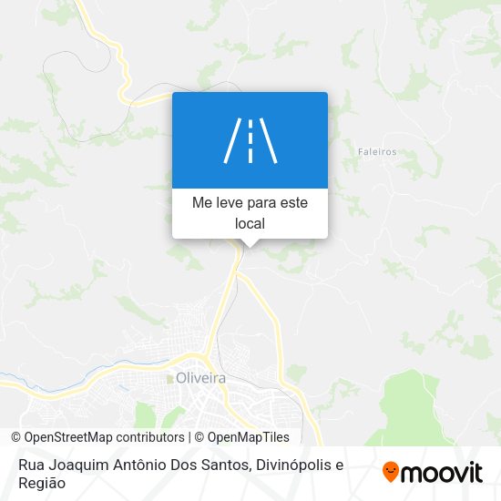 Rua Joaquim Antônio Dos Santos mapa