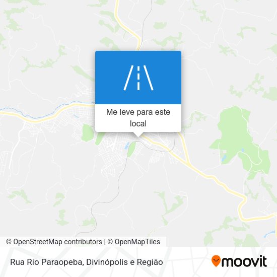 Rua Rio Paraopeba mapa