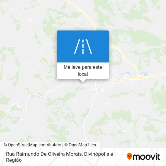 Rua Raimundo De Oliveira Morais mapa