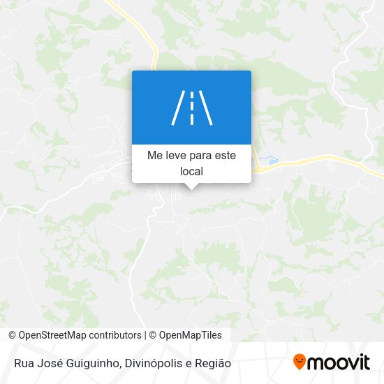 Rua José Guiguinho mapa