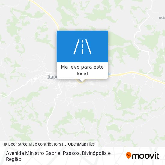 Avenida Ministro Gabriel Passos mapa