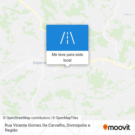 Rua Vicente Gomes De Carvalho mapa