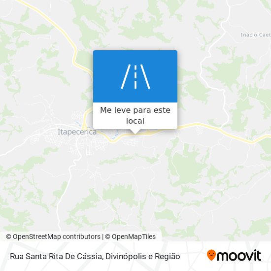 Rua Santa Rita De Cássia mapa
