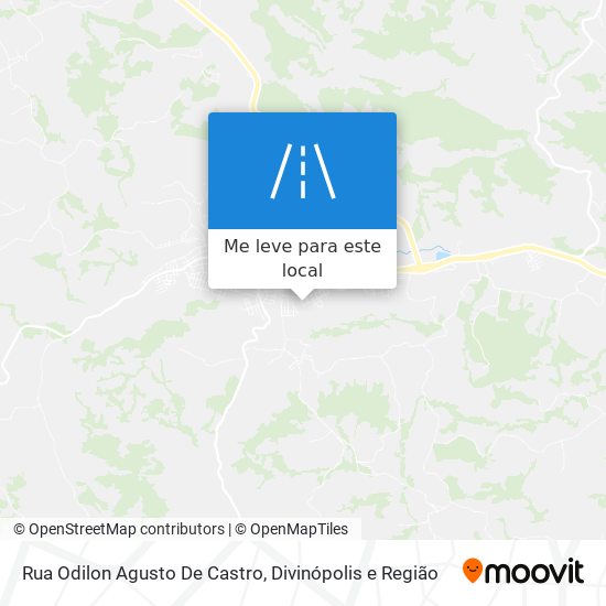 Rua Odilon Agusto De Castro mapa