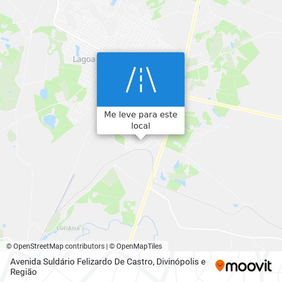 Avenida Suldário Felizardo De Castro mapa