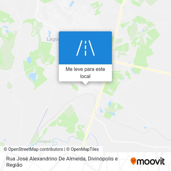 Rua José Alexandrino De Almeida mapa