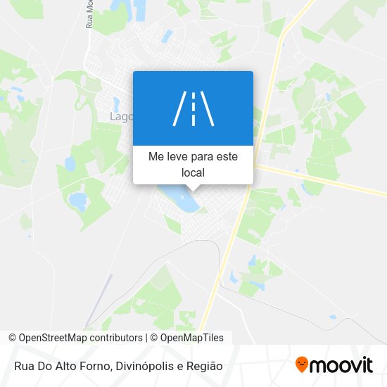 Rua Do Alto Forno mapa