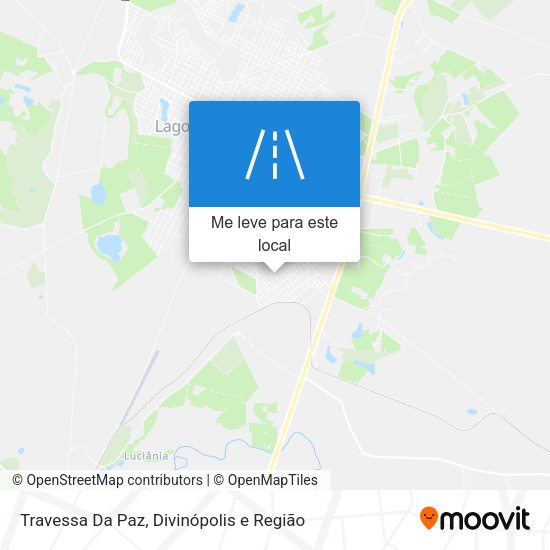 Travessa Da Paz mapa