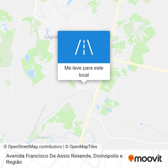 Avenida Francisco De Assis Resende mapa