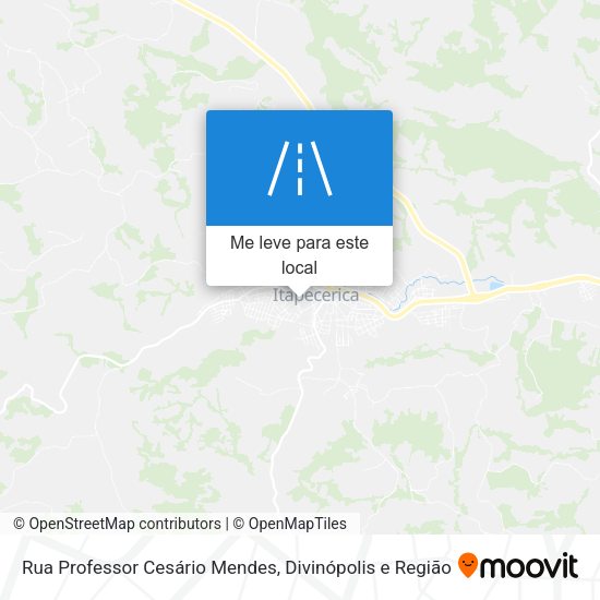 Rua Professor Cesário Mendes mapa