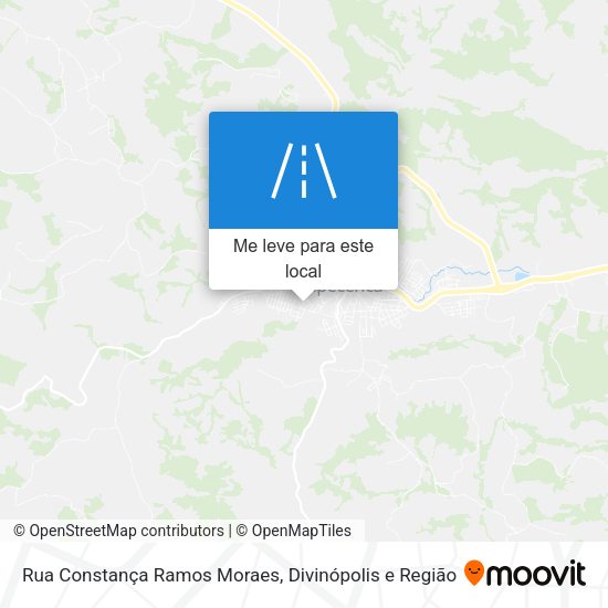 Rua Constança Ramos Moraes mapa