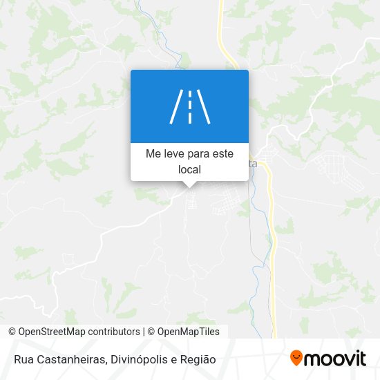 Rua Castanheiras mapa