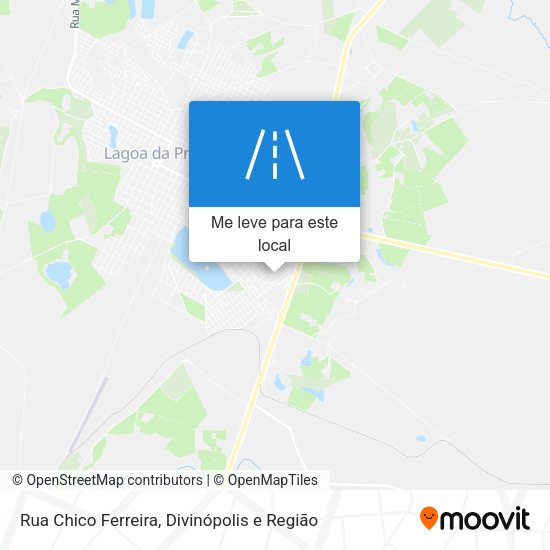 Rua Chico Ferreira mapa