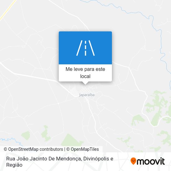 Rua João Jacinto De Mendonça mapa