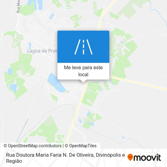 Rua Doutora Maria Faria N. De Oliveira mapa