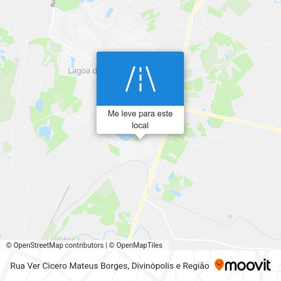 Rua Ver Cicero Mateus Borges mapa