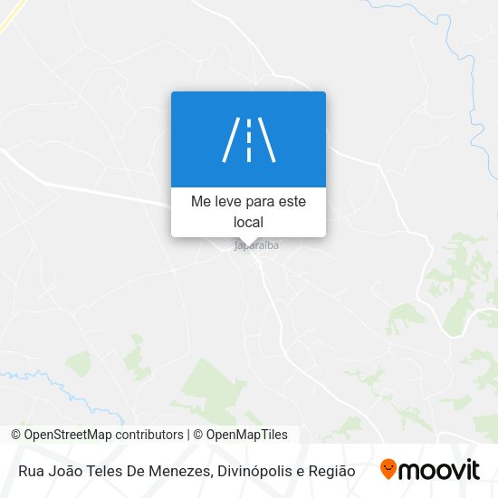 Rua João Teles De Menezes mapa