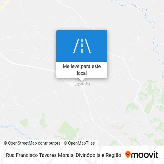 Rua Francisco Tavares Morais mapa