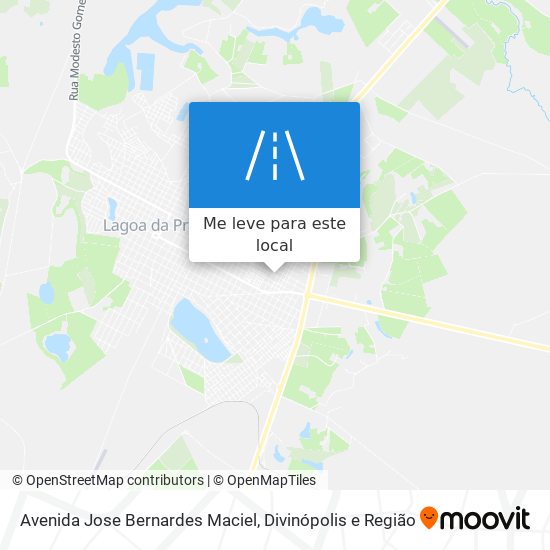 Avenida Jose Bernardes Maciel mapa