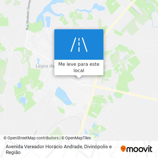 Avenida Vereador Horácio Andrade mapa