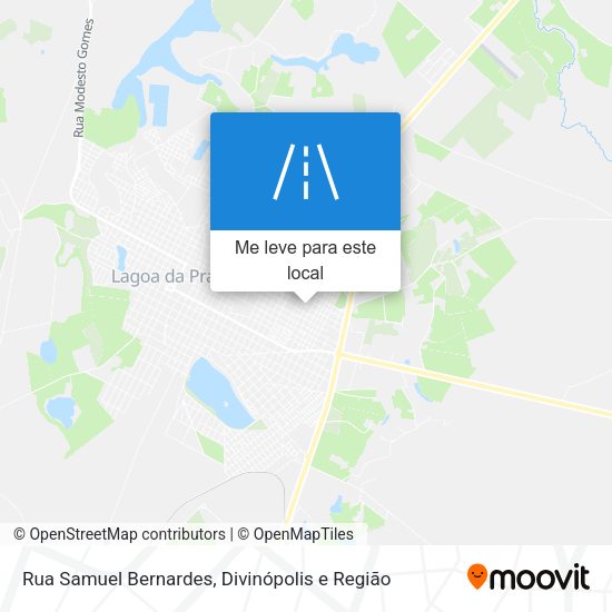 Rua Samuel Bernardes mapa