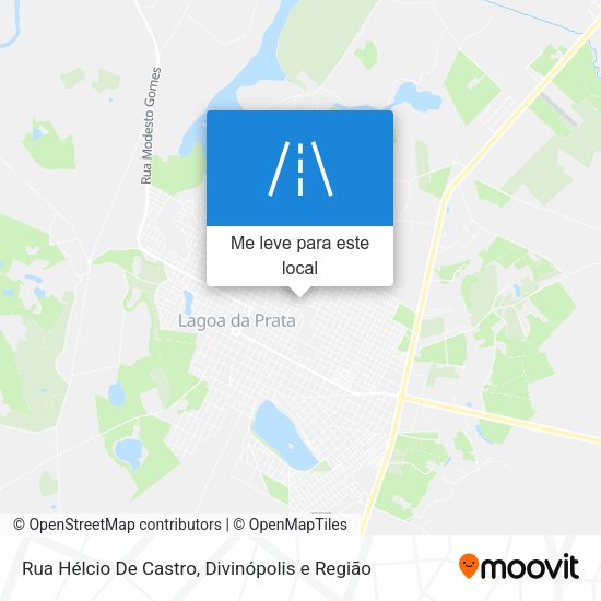 Rua Hélcio De Castro mapa