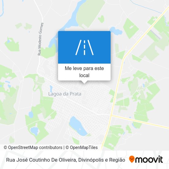 Rua José Coutinho De Oliveira mapa