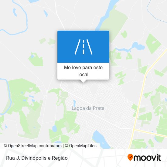 Rua J mapa