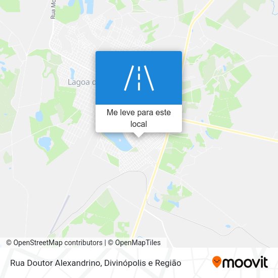 Rua Doutor Alexandrino mapa