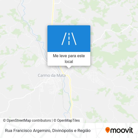 Rua Francisco Argemiro mapa