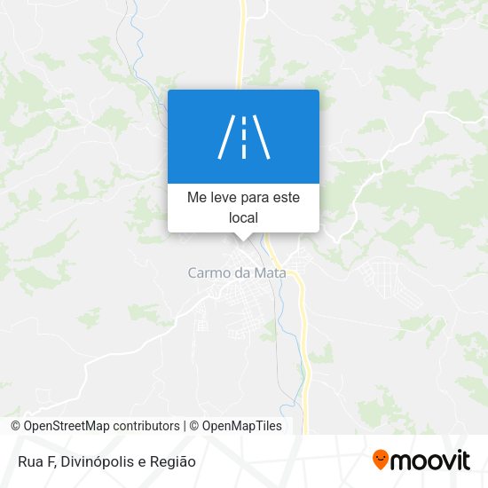Rua F mapa