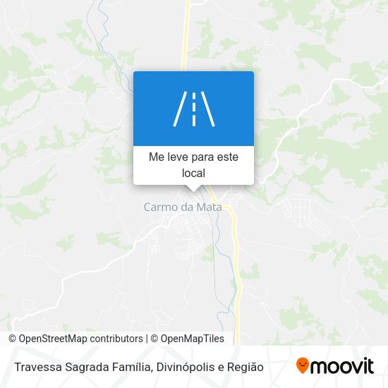 Travessa Sagrada Família mapa