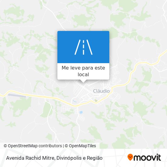 Avenida Rachid Mitre mapa