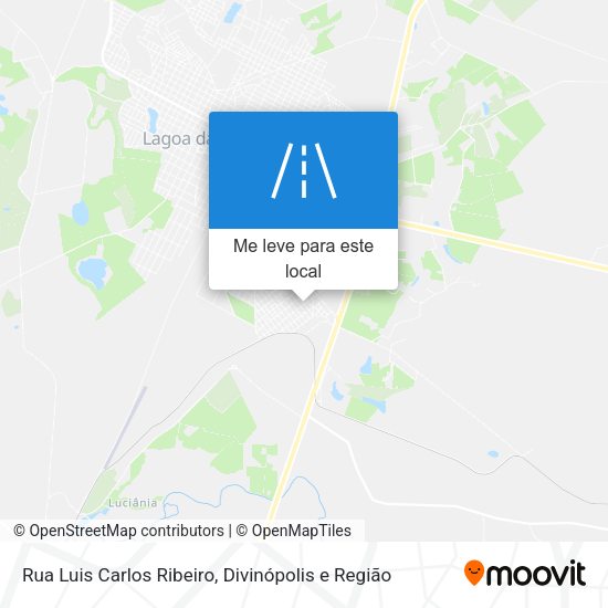 Rua Luis Carlos Ribeiro mapa