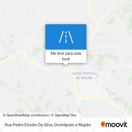 Rua Pedro Emídio Da Silva mapa